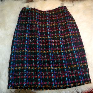 The Limited Wool Blend Mini Pencil Skirt